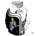Sweat-shirt à capuche Johnny Hallyday modèle 1