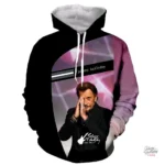 Sweat-shirt à capuche Johnny Hallyday modèle 13