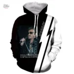 Sweat-shirt à capuche Johnny Hallyday modèle 21