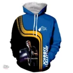 Sweat-shirt à capuche Johnny Hallyday modèle 28