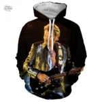 Sweat-shirt à capuche Johnny Hallyday modèle 33