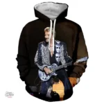 Sweat-shirt à capuche Johnny Hallyday modèle 36