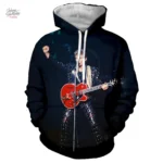 Sweat-shirt à capuche Johnny Hallyday modèle 38