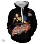 Sweat-shirt à capuche Johnny Hallyday modèle 39