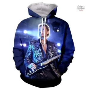 Sweat-shirt à capuche Johnny Hallyday modèle 6