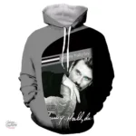 Sweat-shirt à capuche Johnny Hallyday modèle 8