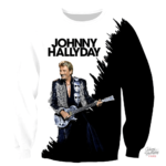 Sweat-shirt Johnny Hallyday modèle 1