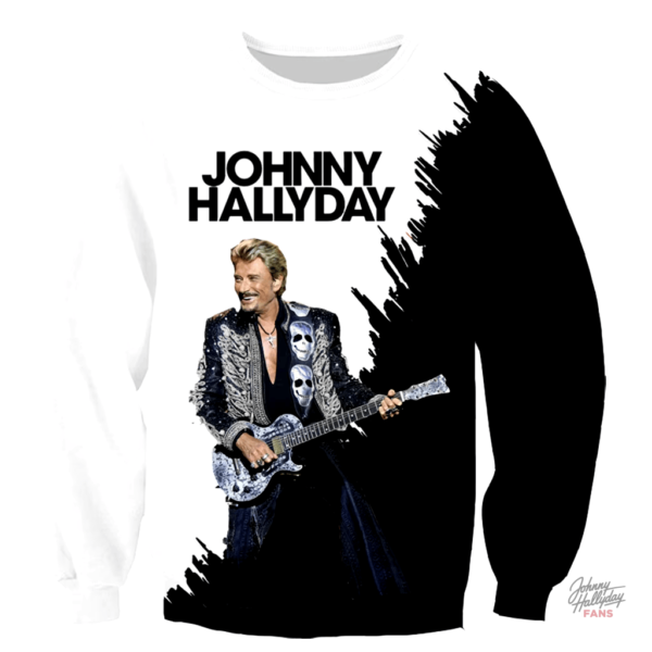 Sweat-shirt Johnny Hallyday modèle 1