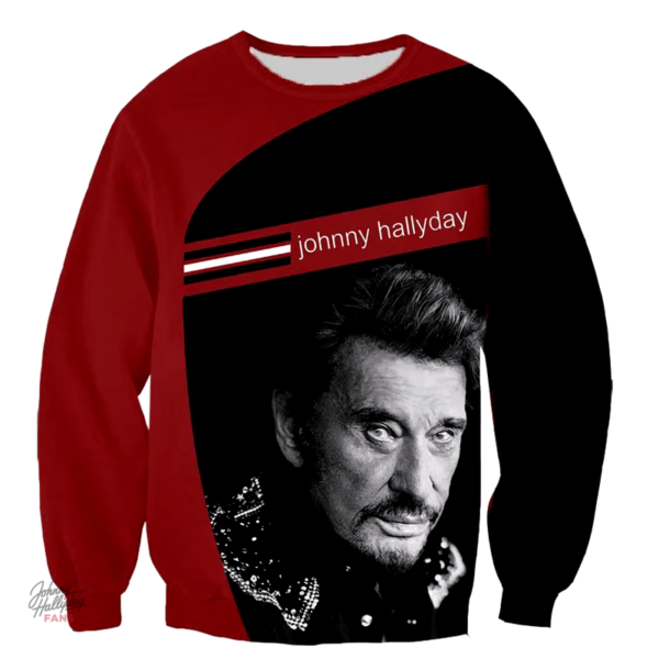 Sweat-shirt Johnny Hallyday modèle 13