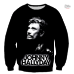 Sweat-shirt Johnny Hallyday modèle 15 en style décontracté