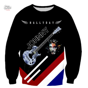 Sweat-shirt Johnny Hallyday modèle 19