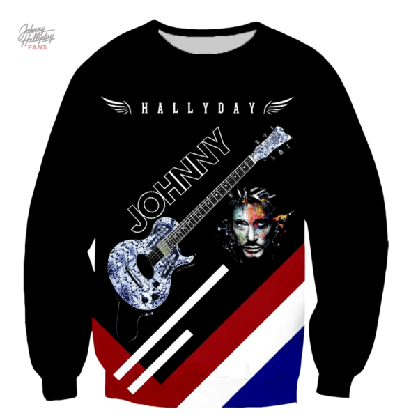 Sweat-shirt Johnny Hallyday modèle 19