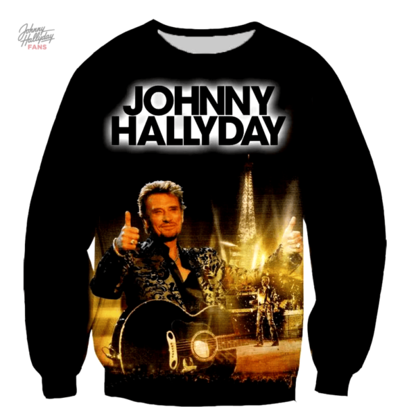 sweat-shirt-johnny-hallyday-modele-2-1 Sweat-shirt Johnny Hallyday modèle 2 en édition limitée