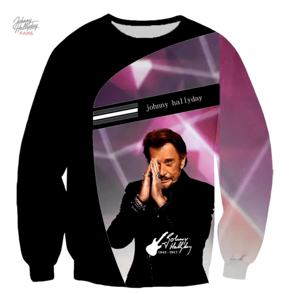 Sweat-shirt Johnny Hallyday modèle 6