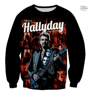 Sweat-shirt Johnny Hallyday modèle 9