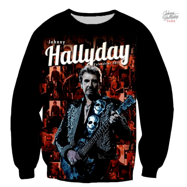 Sweat-shirt Johnny Hallyday modèle 9