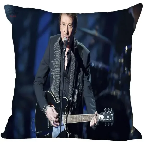 Taie d'oreiller Johnny Hallyday - Modèle 1 - vue 3