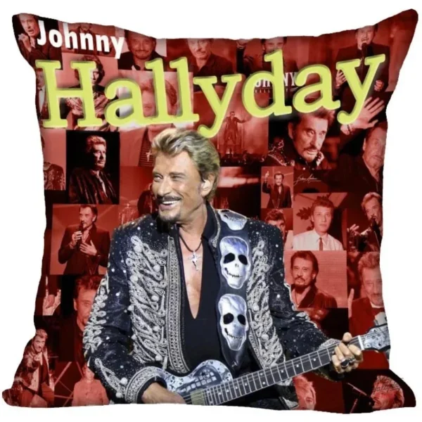 Taie d'oreiller Johnny Hallyday - Modèle 1 - vue 4
