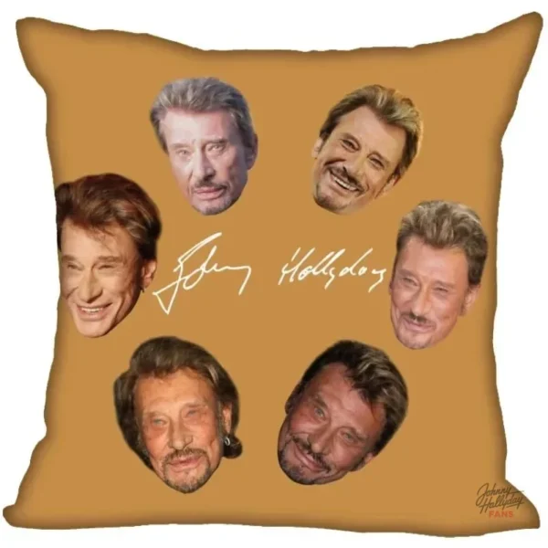 Taie d'oreiller Johnny Hallyday - Modèle 1 - vue 7