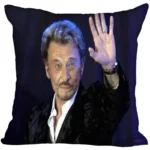 Taie d'oreiller Johnny Hallyday - Modèle 2