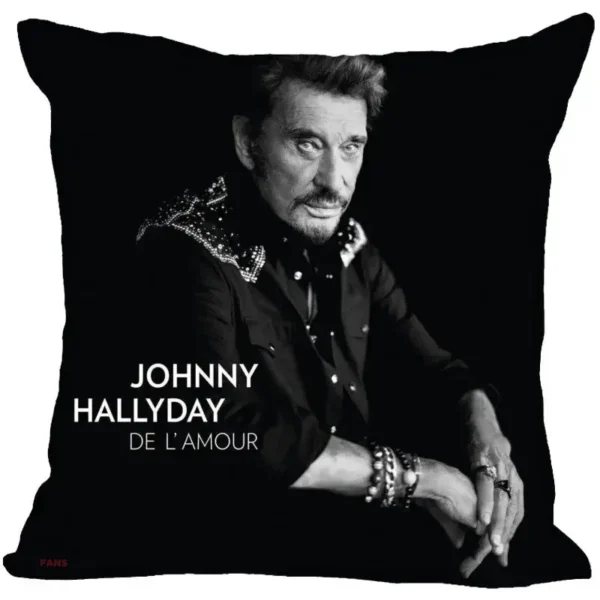 Taie d'oreiller Johnny Hallyday - Modèle 1 - vue 8