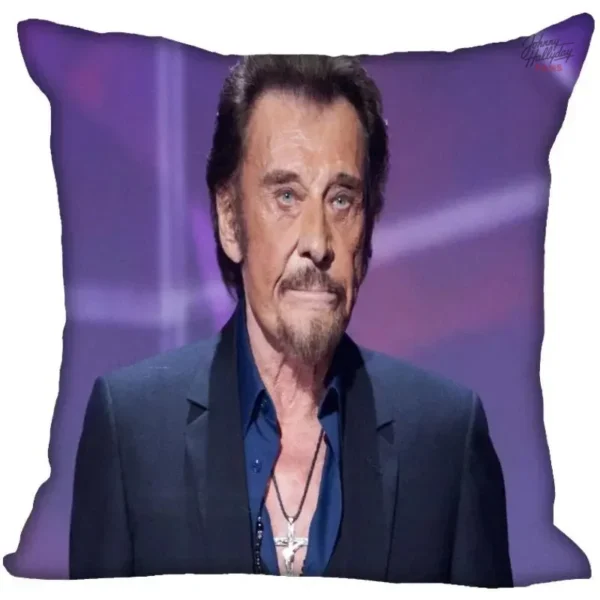 Taie d'oreiller Johnny Hallyday - Modèle 1 - vue 9