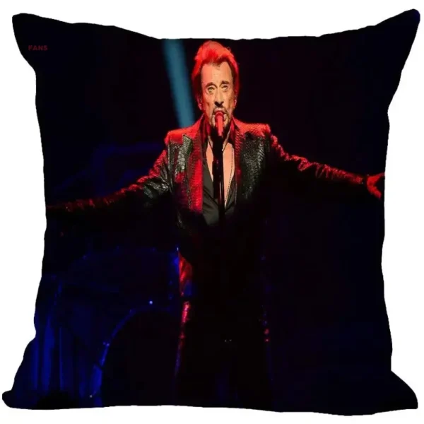Taie d'oreiller Johnny Hallyday - Modèle 1 - vue 10