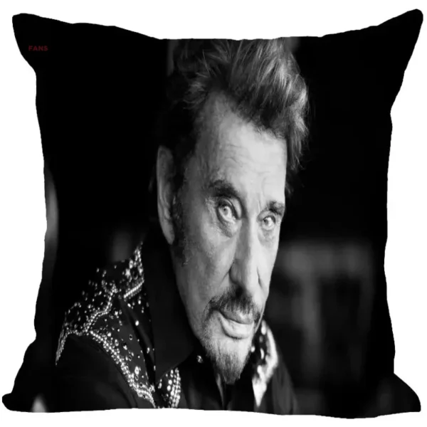 Taie d'oreiller Johnny Hallyday - Modèle 1 - vue 12