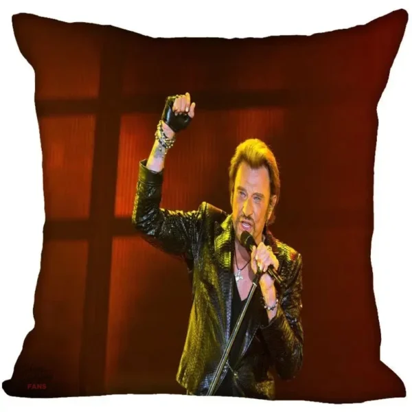 Taie d'oreiller Johnny Hallyday - Modèle 1 - vue 13