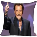 Taie d'oreiller Johnny Hallyday - Modèle 4