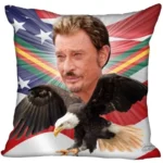 Taie d'oreiller Johnny Hallyday - Modèle 5