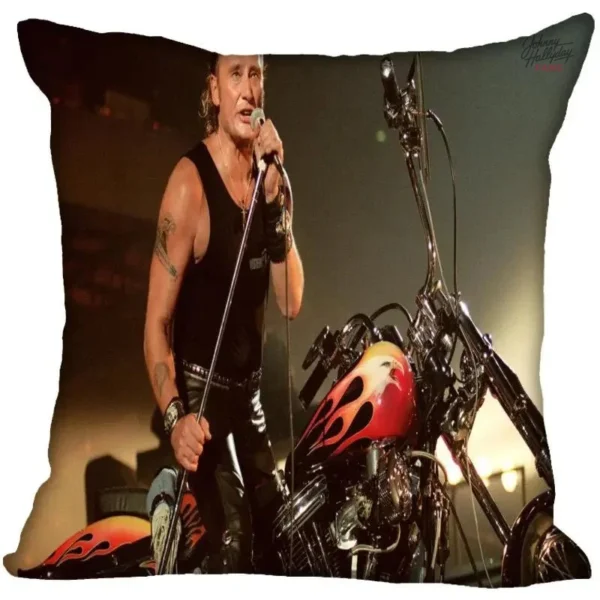 Taie d'oreiller Johnny Hallyday - Modèle 6