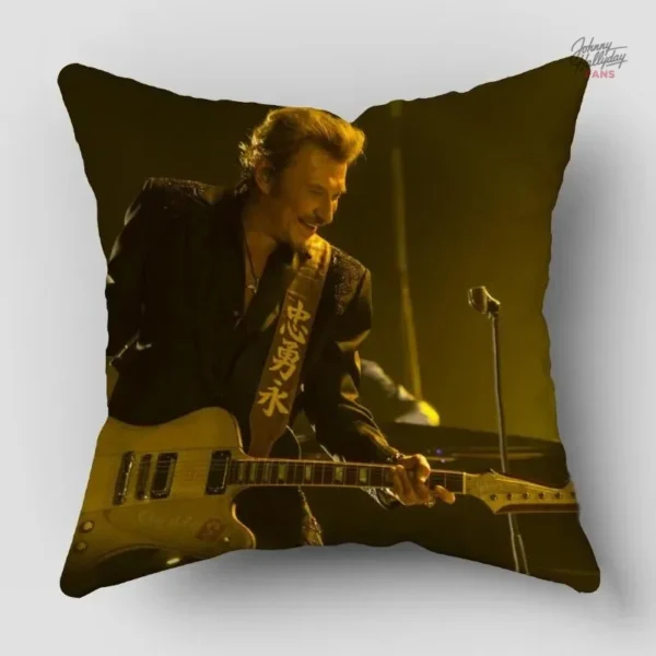 Taie d'oreiller Johnny Hallyday, souvenir iconique