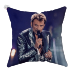 Taie d'oreiller Johnny Hallyday, design unique