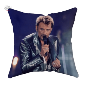 Taie d'oreiller Johnny Hallyday, design unique