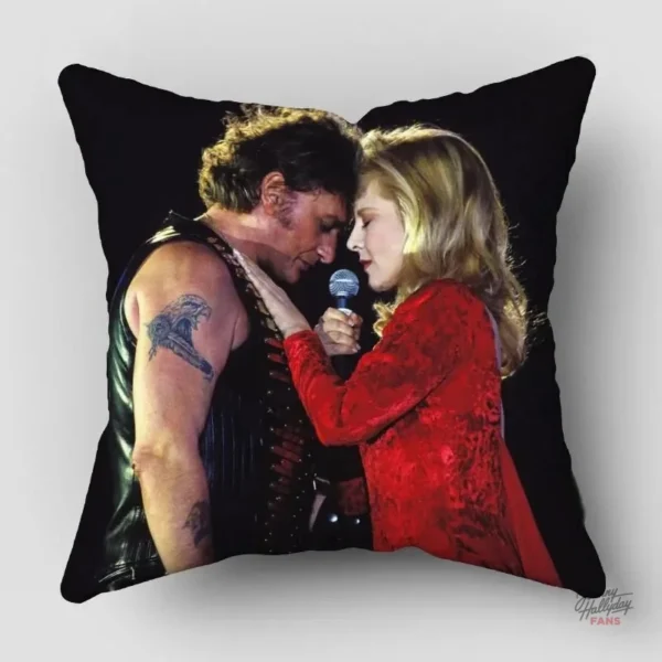 Taie d'oreiller Johnny Hallyday, ambiance musicale