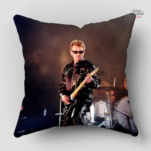 Taie d'oreiller Johnny Hallyday, collection limitée