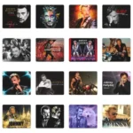 Tapis de souris Johnny Hallyday - 24 modèles disponibles