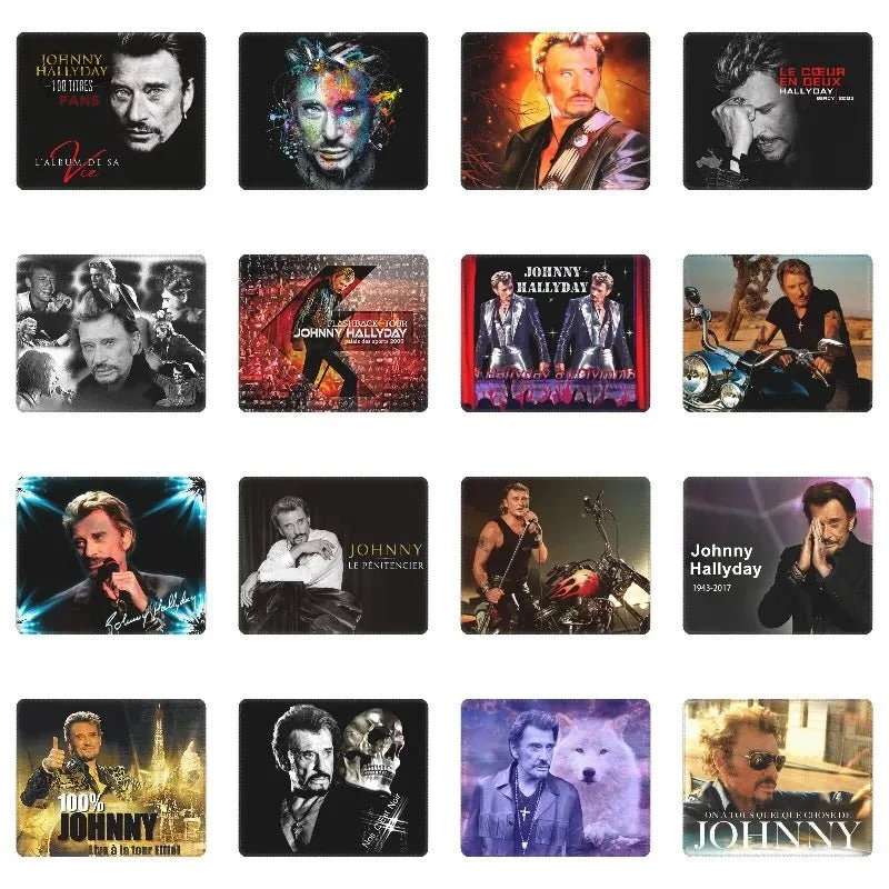 Tapis de souris Johnny Hallyday
