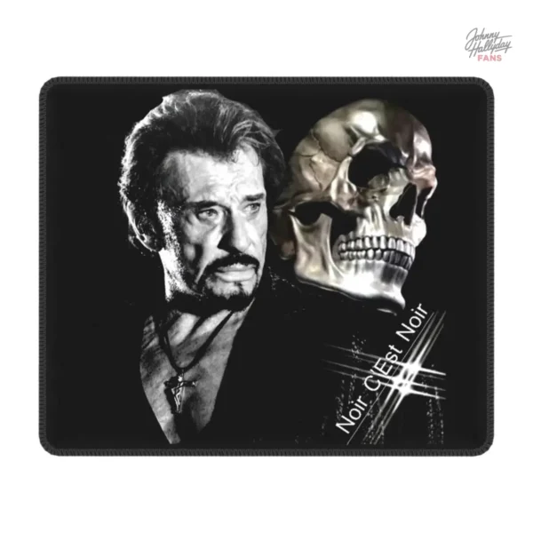 Tapis de souris à l'effigie de Johnny Hallyday