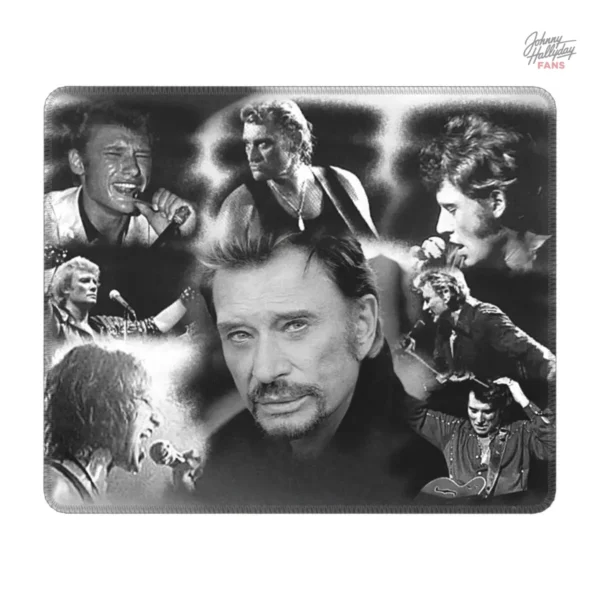 Johnny Hallyday - tapis de souris créatif