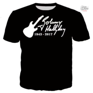 Tee-shirt Johnny Hallyday modèle 10