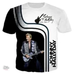Tee-shirt Johnny Hallyday modèle 12 en coton