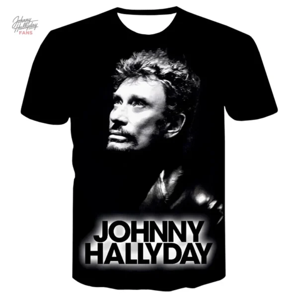 Tee-shirt Johnny Hallyday modèle 15