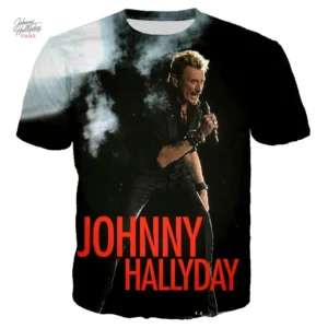 Tee-shirt Johnny Hallyday modèle 17