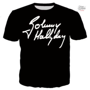Tee-shirt Johnny Hallyday modèle 20