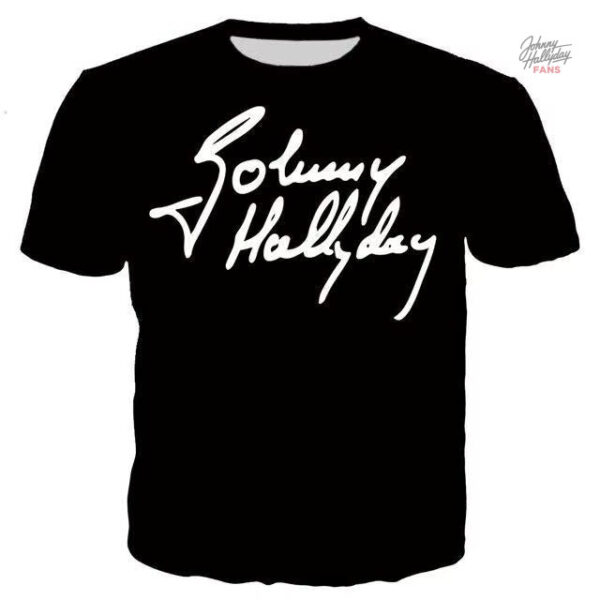 Tee-shirt Johnny Hallyday modèle 20