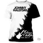 Tee-shirt Johnny Hallyday modèle 26