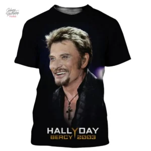 Tee-shirt Johnny Hallyday modèle 29 en design unique