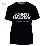 Tee-shirt Johnny Hallyday modèle 30